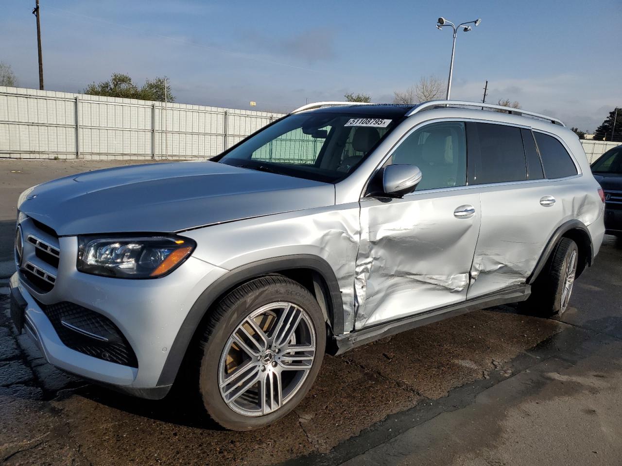 2022 Mercedes-Benz GLS 450 4MATIC: бічне пошкодження