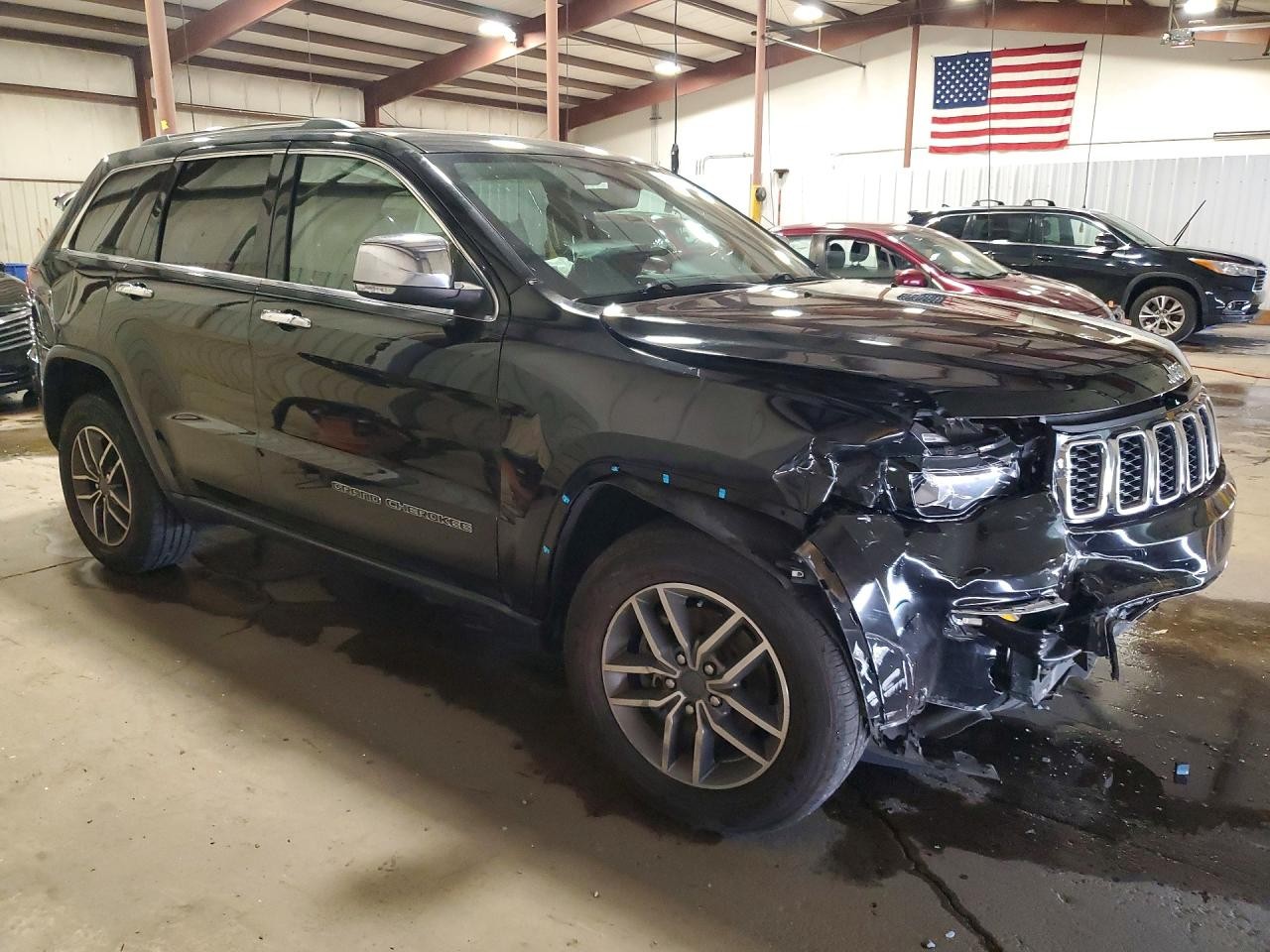 Jeep Grand Cherokee · 2020 — Удар в переднюю правую часть